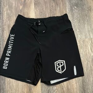 Born Primitive Men's Black Shorts
